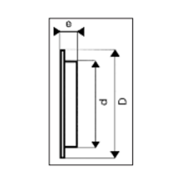 Grille de ventilation réglable à encastrer avec moustiquaire - diamètre 98 mm - Blanc