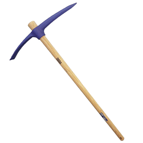 Pioche de terrassier Obra manche bois frêne largeur 54 cm 2,5 kg