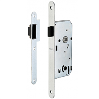 Serrure magnétique à encastrer Thirard - pêne rétractable à condamnation - axe 40 mm - entraxe 70 mm