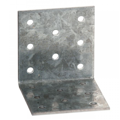 Équerre simple ES11/80 pour assemblages sur bois 80x80x80 mm