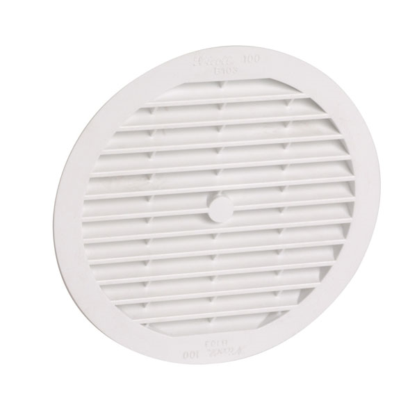 Grille de ventilation ronde 1B163 Nicoll diamètre 175 mm
