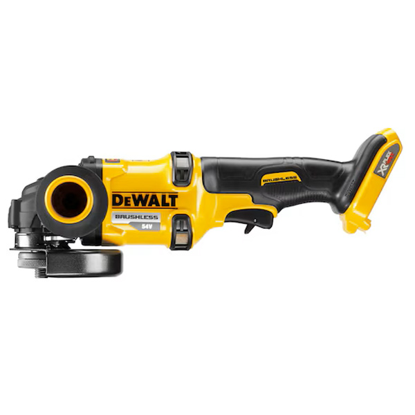 Meuleuse d'angle sans fil Dewalt DCG418NT-XJ 54V XR Flexvolt 125 mm - en coffret sans batterie ni chargeur