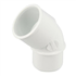 COUDE SIMPLE MF 45' D.32 BLANC