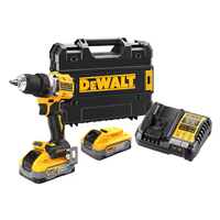 Perceuse visseuse sans fil Dewalt DCD800H2T-QW - XR 18V 5Ah Li-Ion - en coffret avec 2 batteries et chargeur