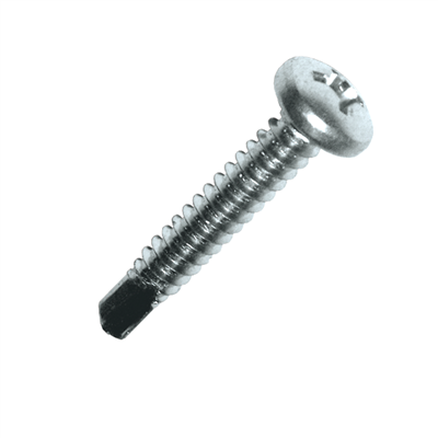 Vis autoperceuse acier zingue tete cylindrique empreinte cruciforme 4.8x032 - boîte de 250