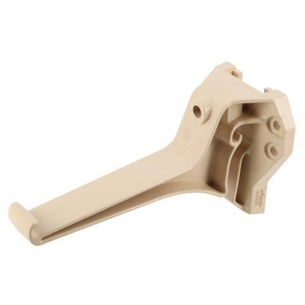 Crochet invisible pour gouttière - Développé de 28 - Longueur 139 mm - À visser - Techtan - Sable