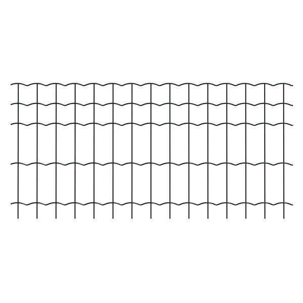 Grillage souple vert 6005 - Jarditor Classic - fil Ø2,50 mm galvanisé et plastifié - maille 100 x 50 mm - 25,00 M x 1,00 M