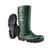Botte de sécurité et de pluie en PVC vert kaki - Dunlop Work It - S5 SRA - Taille 40