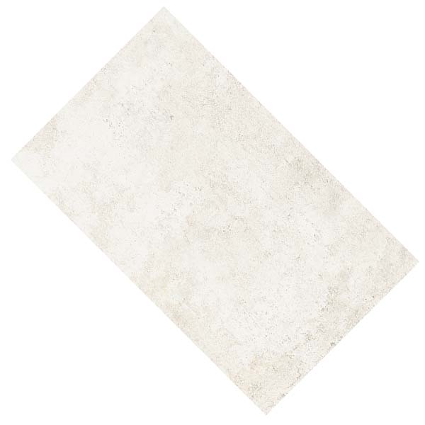 Carrelage sol intérieur effet pierre MARNA - Bianca - 50 CMx30 CM ép. 9 MM