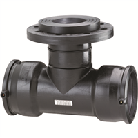 TE 90 DERIVATION A BRIDE PE100 PN16 D160XDN100