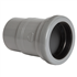 Manchon de dilatation pour canalisations d'allure horizontale - Mâle/Femelle - ø 100 mm - PVC Gris