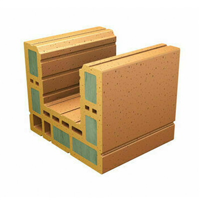 Brique linteau chaînage feuillure auto-isolant remplie de laine de roche - Climamur 30 - L.300 MM x l.249,0 MM x H.249 MM