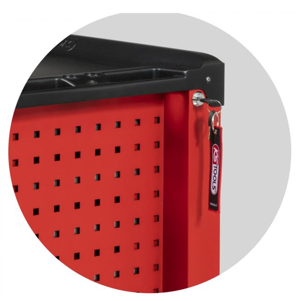 Servante d'atelier sur roulettes Racing 5 tiroirs Kstools