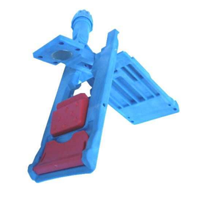 Monture magnétique avec clips pour lave-sol - fermeture aimantée - 40 x 11 cm