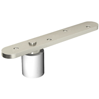 Guide bas sur platine en inox A2 Mantion 1101FXA2 pour profil U 1110 de système pliant Opentec FW75