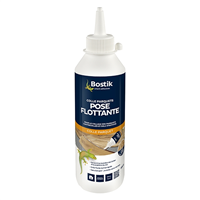 Colle vinylique pour assemblage et pose parquet flottant et sol stratifié - Bostik - Biberon 500 ml