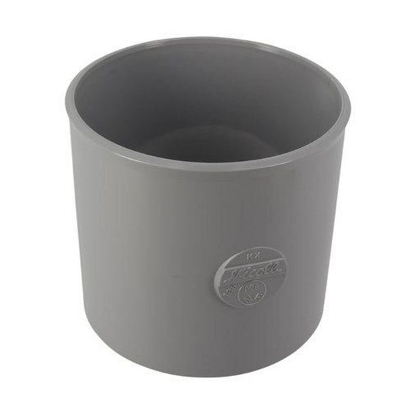 Coulisse en PVC à coller Femelle/Femelle Diamètre 125 mm