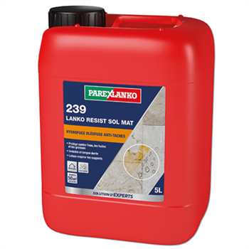 Hydro-oléofuge de surface LANKO RESIST SOL MAT 239 - Bidon de 5,0 LTR