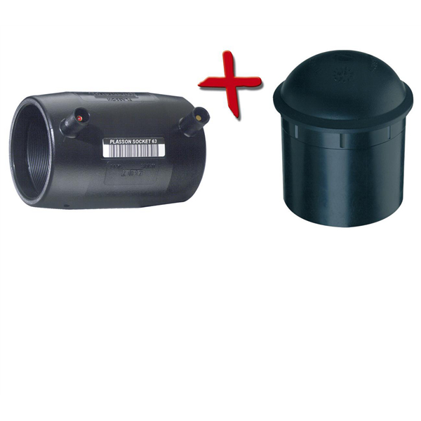 ENS. BOUCHON PE100 ES GAZ D110