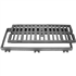 Grille plate rectangulaire PMR avec cadre C250