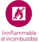 Ininflammable et incombustible