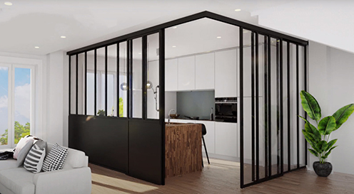 Verrière coulissante Duo Loft