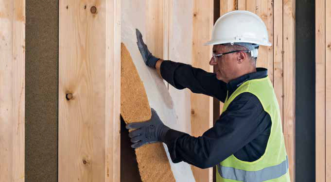 Isolant en fibre de bois