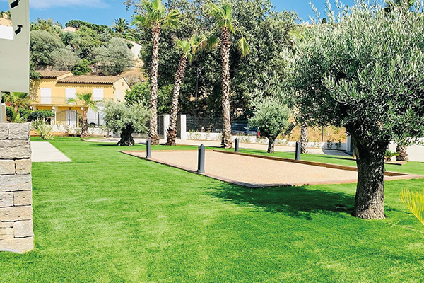 Terrain de pétanque
