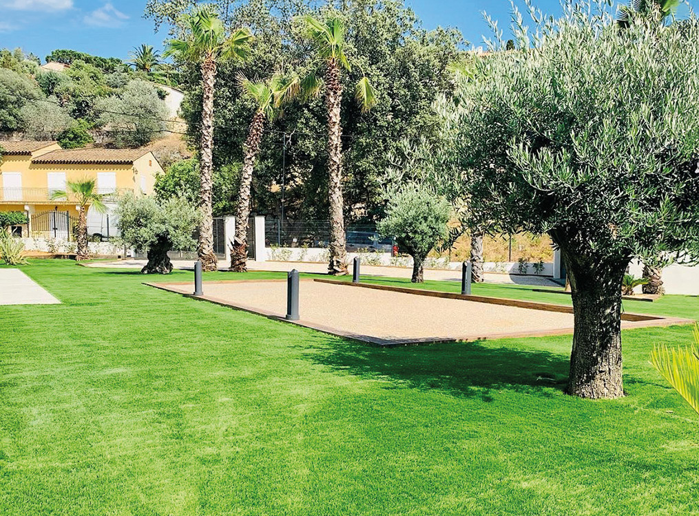 Terrain de pétanque