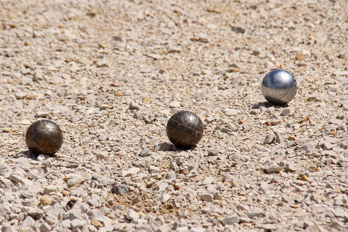 Terrain de pétanque