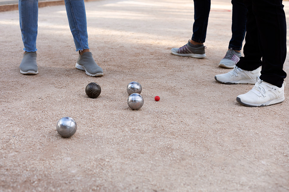 Terrain de pétanque