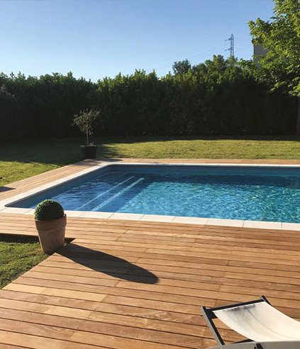 Pose terrasse bois