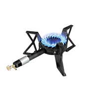 Réchaud Tripatte bi 7000 5/10 fonte 1 robinet 7.5 kW