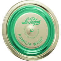 Capsule Le Parfait Familia Wiss diamètre 100 mm verte Boîte de 12