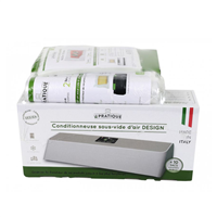 Conditionneuse sous vide Design Le Pratique - Lot de 3 boîtes et 2 rouleaux - 60 sacs