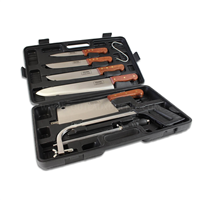 Couteaux de boucher en Inox - Mallette 8 pièces - Pradel Excellence