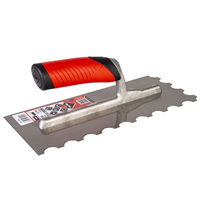 Platoir colle acier manche bi-matière Rubilex ouvert