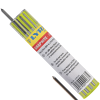 Mine pour porte mine télescopique Lyra Dry étui de 12 mines dureté 2B couleur graphite
