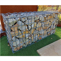 Gabion en kit à remplir en acier galvanisé - 100x30x50 cm - Maille 10x5CM montage Hélices
