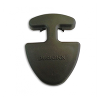 obturateur en plastique noir pour poteau axor® de dirickx