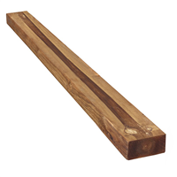 Traverse paysagère Pin Classe 4 marron pour bordures et aménagements extérieurs - 12 x 20 x 240 cm