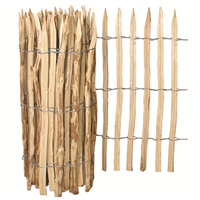 Clôture GANIVELLE en noisetier Rouleau de 5M - Hauteur 1,20M