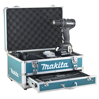 perceuse visseuse makita ddf485tx2b 18v avec chargeur 2 batteries 5 ah et 70 accessoires