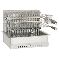 gril encastrable avec tournebroche électrique dimension 61 x 45 x 46 cm