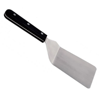 spatule courte coudée pom pour plancha forge adour