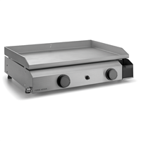 plancha gaz - forge adour base g 60 i - brûleurs 5 800w - châssis en inox