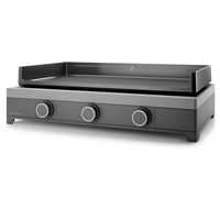 plancha gaz forge adour modern g75 a châssis acier émaillé