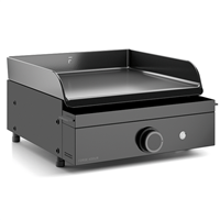 plancha gaz forge adour origin g 45 a châssis acier émaillé - 1 brûleur - 4500 w