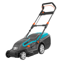 tondeuse à gazon électrique 1600w powermax 1600/37 gardena 5 hauteurs de coupe - largeur 37 cm