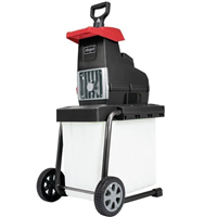 broyeur de jardin électrique scheppach gs60 jusqu'à 45 mm 2800 w 230 v bac de 60 litres